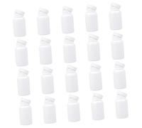 VALICLUD 20pcs Portable Thickened Pill Bottles Capsule Containers for Travel Medicine Storage Environmental Material Compact and Convenient Pill Case