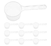 VALICLUD 20pcs Precision Plastic Measuring Scoop Set Mini Measuring Spoons for Cooking Baking Skincare Mask Mixing Tea Milk Protein Powder Formula Measurement