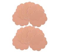 VALICLUD 20pcs Thigh Anti-Chafing Sticker Patch, Thigh Inner Anti-Chafing Stickers, Beige Cotton Polyurethane Skin-Friendly Cut-to-Size Pads for Women, Long Walks and Extended Physical