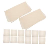VALICLUD 20PCS Unbleached Muslin Jar Cloth Covers Wide Mouth Fermentation Tank Caps for Canning Storage Versatile Rustic Kitchen Cloth Lids for Household Glass Jars