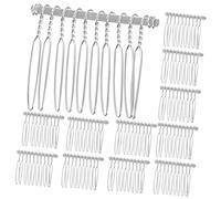 VALICLUD 20pcs Wedding Hair Comb Delicate Bridal Headpiece for Brides Elegant Hair Accessories for Special Occasions Travel-friendly Decor Color