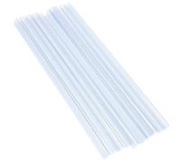 VALICLUD 20pcs White Abs Binding Bars Sliding Bar for Report Covers Book Binder Clips with Stylish Design to Display Work and Reduce Desk Clutter for Office and School Use