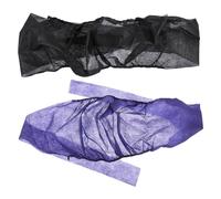 VALICLUD 20Pcs Women Strapless Disposable Underwear Non-Woven Fabric Breathable Bras for Beauty Salon Hotel Vacation Multipack Blue Black