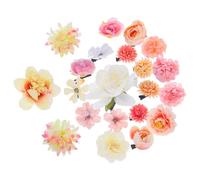 VALICLUD 21pcs Flower Shaped Hair Clips for Adorable Decorative Hair Accessories for Birthdays Parties Festivals Versatile Barrette for