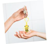 VALICLUD 24pcs Bee Keychains Small Bee Charm Keyring Pendant for Backpack Purse Decorative Party Favors