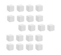 VALICLUD 24pcs Calcium Mineral Cubes White Easily Dissolvable in Water for Fish Tank Reptiles Health Care