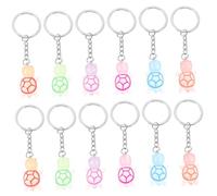 VALICLUD 24pcs Dark Turtle Keychain Donatello Luminous Charm for Travel Decor Tortoise Gifts Bag Pendant