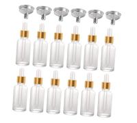 VALICLUD 24pcs Glass Dropper Bottles for Essential Oils Aromatherapy Oil Container Rubber Bulb Pipette for Mixing Diluting and Storing at Home Salon