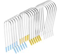 VALICLUD 24pcs Hot Roller Pin Clips Replacement U-shaped Clips for Hair Rollers for Hair Volumizing