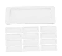 VALICLUD 24pcs Plastic Lip Balm Pouches Window Portable Card Holder Pouches for Money and Cards