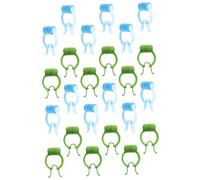 VALICLUD 24pcs Portable Nose Stopper Clips for Nose Bleeding Stoppers Comfortable Nasal Clips with Non-Skid Design for Nasal Breathing Improvement and Snore Reduction and Skin-Friendly for
