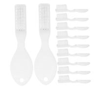 VALICLUD 24pcs Short Handle Toothbrush with Soft Bristles for Secure Environments Safe Oral Care Tool for Prisons and Psychiatric Facilities Prevents Self-Injury Approved by