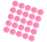 VALICLUD 25pcs Openable Raffle Drawing Balls for Party Games Hollow Capsules for Vending Machines Pink Sphere Grab Balls for Activities and Bingo Prizes