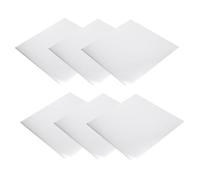 VALICLUD 25pcs Self Adhesive Acrylic Mirror Tiles Thin Square Mirrors for DIY Home Wall Decoration Bedroom Bathroom Living Craft Use