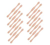 VALICLUD 25pcs Solid Wood Balusters for Indoor Railings Unfinished European Style Wooden Spindles for Staircase Interior Vintage Furniture Repair DIY Crafting Decorative