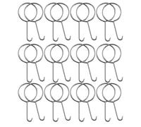 VALICLUD 25Pcs Stainless Steel Drain Grate Remover Hooks 60Mm Flat Drain Lifting Key Set for Cleaning Unclogging Tool