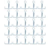 VALICLUD 25pcs Stainless Steel Hose Clamp for Laboratory Hose and Lab Tube with Effortless Operation and Leak Prevention for Educational Labs