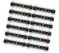 VALICLUD 25pcs Temperature Strips for Urine Test Accurate Thermometer Labels Professional Quick Temperature Measurement for Laboratory and Survey Use