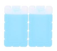 VALICLUD 2Pcs 150ml Reusable Ice Box Cooler Portable Freezer Packs for Indoor and Outdoor Use for Lunch Boxes and Picnics