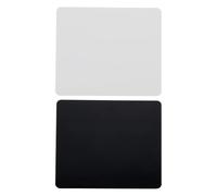VALICLUD 2Pcs 30X30Cm Acrylic Reflection Boards Black and White Photo Studio Mirror Plates for Jewelry Background and Makeup Photography Supplies