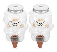 VALICLUD 2pcs 350ML Automatic Plant Watering Spikes Self-Watering System for Indoor Garden Plants Succulents Watering Tool for Easy Garden Irrigation