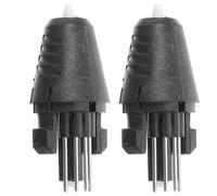 VALICLUD 2pcs 3d Printing Pen Nozzle Replacement Part Plastic Compatible with Models Detailed Printing Effects for Artists 1.93x0.71x0.71in