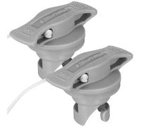 VALICLUD 2pcs 8-hole Inflatable Valve Cap PVC Boat Air Cover | Twist Lock Fitting, One-way Inflation, Airtight Sealing, Weather Resistant, Includes Adapter, for Sup Riders and Canoe Owners