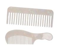 VALICLUD 2pcs Acetate Static Wide Tooth Comb for Women Lightweight Hair Detangling Tools with Ergonomic Handle Scalp Friendly Design for Thick Curly Wavy Hair Compact for Travel and