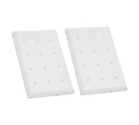 VALICLUD 2pcs Acrylic Nail Bit Holders Nail Drill Bits Organizer Stand Storage for Salon Home Practice