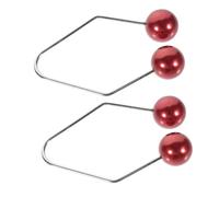 VALICLUD 2pcs Adjustable Metal Dimple Maker for Cheeks Comfortable Facial Exerciser Tool for Natural Dimple Development Portable Trainer for Men and Women Easy the Go Use