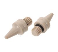 VALICLUD 2pcs Auto Body Repair Dent Knock Down Pen Tips with High-Performance Polymer Heads Body Dent Repair Accessories and Knockdown Tools