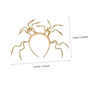 VALICLUD 2pcs Bendable Snake Headband Medusa Headpiece for Women Egyptian Queen Costume Hair Accessory Deep Green Earthy Gold Halloween Party Design