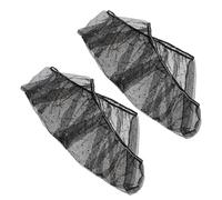 VALICLUD 2pcs Bird Cage Dust Cover Breathable Mesh Netting Protector with Adjustable Fit for Large Parrot Canary Cockatiel Cages Washable Nylon Dust Guard Skirt for Birdcage Enclosures