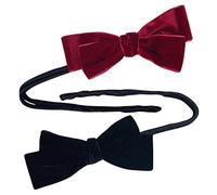 VALICLUD 2Pcs Bowknot Hair Bun Maker Elegant Bun Former for Thick Thin Hair for Daily Styles Weddings Parties and Yoga Options