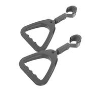 VALICLUD 2pcs Car Handle Strap for Bus Subway Durable Automotive Standing Aid Effortless Installation Stylish Design Easy to Clean for Elderly Assistance
