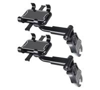 VALICLUD 2pcs Car Rearview Mirror Phone Mount Clip Holder for Truck and Automobile, Multi-Function Vehicle Cellphone Bracket Stand, Rotatable Rearview Mirror Mobile Phone Cradle