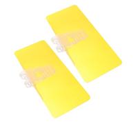 VALICLUD 2pcs Car Sun Visor Windshield Extenders Glare Driving Visor with UV Protection for Use Practical Automotive Glare Shield Part