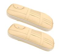 VALICLUD 2pcs Car Visor Organizer Sun Visor Storage Pocket Pouch Holder for Documents Cards Pen Drivers License Auto Interior Accessories Vehicle Registration Holder Car Insurance