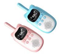 VALICLUD 2pcs, Cartoon Interphone, Abs Handheld Wireless Interphone, 1000mah Battery, Parent Communication and Personal Interaction
