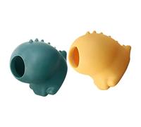VALICLUD 2Pcs Cartoon Silicone Egg Separator Easy Yolk and White Kitchen Gadget for Quick Cooking and Baking for Home Chefs and Bakeries