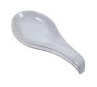 VALICLUD 2pcs Ceramic Spoon Holder for Kitchen Countertop Retro Japanese Style Chopstick and Utensil Rest Sturdy Ceramic with Compact Space-Saving Design Kitchen Accessory for Organized