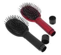 VALICLUD 2pcs Comb Storage Box Compartments Secure Diversion Hair Brush Holder Creative Storage for Hair Brush Small