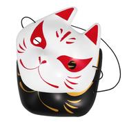 VALICLUD 2pcs Creative Fox Mask for Cosplay Party, Lightweight Plastic Animal, Decorative and Charming Halloween Costume Accessory for Men and Women