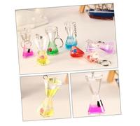 VALICLUD 2pcs Creative Keychain Cute Little Animal Oil Decoration Keyrings for Bags and Accessories Fashionable Women and Girls Random Colors