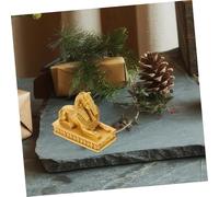 VALICLUD 2pcs Egyptian Pharaoh Resin Figurines Compact Ancient Lion Sculpture Ornaments for Home Office Decor Fine Workmanship Decorative Resin Craft Adornment