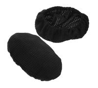 VALICLUD 2pcs Elastic Thickened Polyester Fiber Swivel Chair Headrest Sleeve with Half-wrapped and Stretchable Design for Office and Home Recliner Computer Chairs