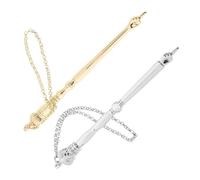 VALICLUD 2pcs Elegant Metal Pointer Chain for Jewish Bible Reading Onion Meaningful Mitzvah for Adults Spiritual Growth and Ceremony Use