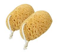VALICLUD 2pcs Exfoliating Body Sponges for Shower Soft Skin Friendly Bath Scrubbers with Rich Home Bath Sponges for Gentle Cleansing and Dirt Removal Suitable for Men and Women