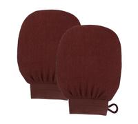 VALICLUD 2pcs Exfoliating Scrub Mitts for Dead Skin Removal Shower Body Scrubber Gloves Bathing Glove for Spa