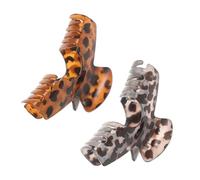 VALICLUD 2pcs Extra Large Plastic Hair Claw Clips for Women with Wide Tooth Structure and Hat-friendly Compatibility, for Messy Bun and Ponytail on Fashionforward Outings